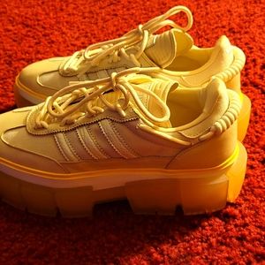 IVY PARK Rodeo Ivory Super Sleek Platform Shoes